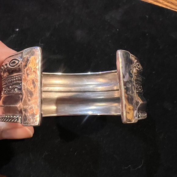 Silver Silpada retired .925 Sterling cuff bracelet - Picture 5 of 6
